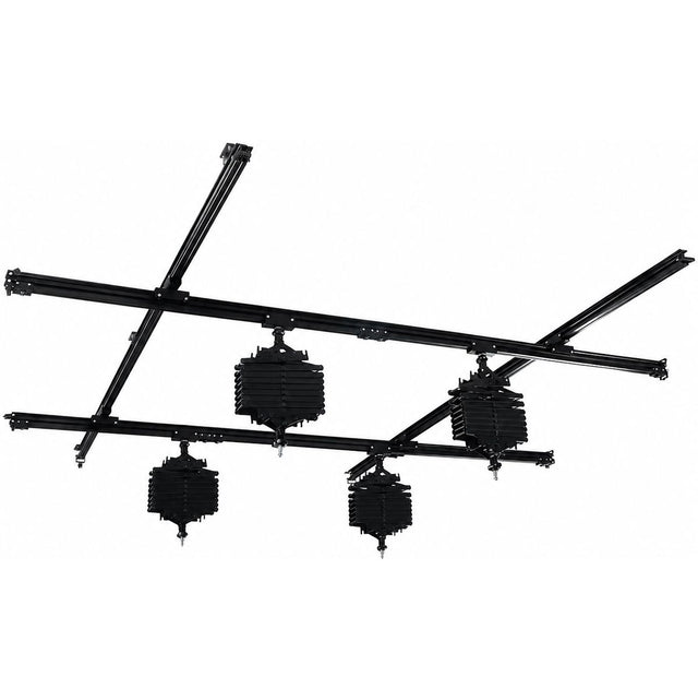 Falcon Eyes Ceiling Rail System B-3030D 3x3 M w/ 4 Pantographs