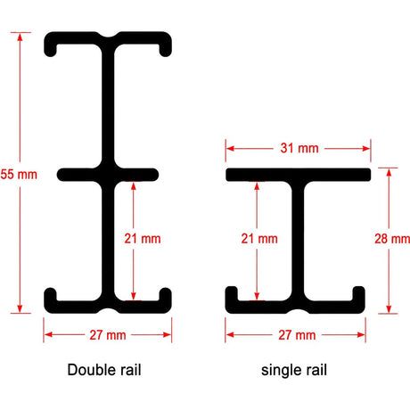 Falcon Eyes Ceiling Rail System B-3030D 3x3 M w/ 4 Pantographs - image 5 of 5