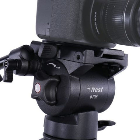 Nest Video Tripod NT-670 + Vloeistofgedempte Head - image 3 of 5