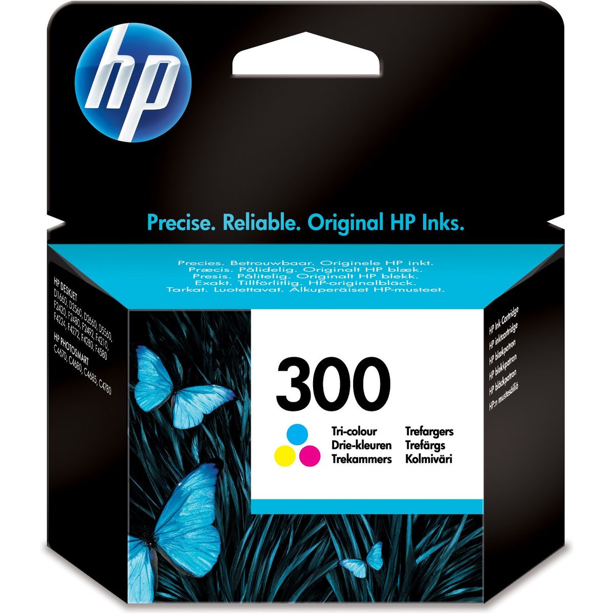 HP 300 Colour Vivera 4ml CC643EE#ABE