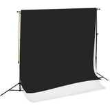 Falcon Eyes Background System SPK-2 w/ 2 Rollen ZW/White