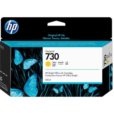 HP 730 130 ml Yellow P2V64A - image 2 of 2