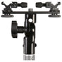 Falcon Eyes Twin Mount Tilting Bracket + 2 X Hot Shoe CLD