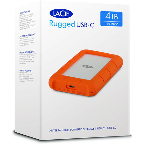 LaCie Rugged 5TB USB-C USB3.0 STFR5000800 - image 2 of 3