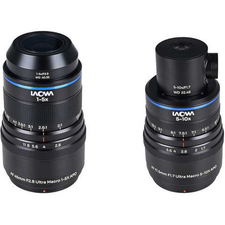 Laowa Aksen 2-LENS Bund.(45mm f/2.8 17.5mm f/1.7 (Coax Ill)) - NF - image 2 of 5