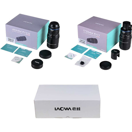 Laowa Aksen 2-LENS Bund.(45mm f/2.8 17.5mm f/1.7 (Coax Ill)) - NF - image 5 of 5