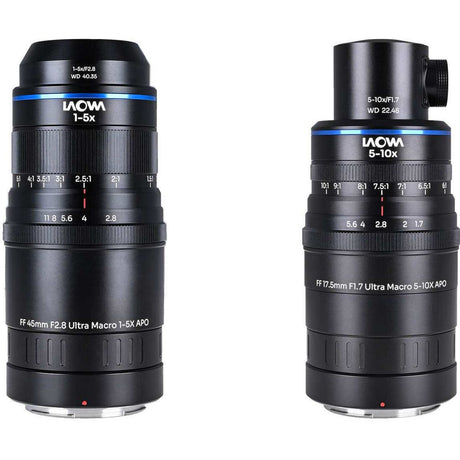 Laowa Aksen 2-LENS Bund.(45mm f/2.8 17.5mm f/1.7 (Coax Ill)) - NZ