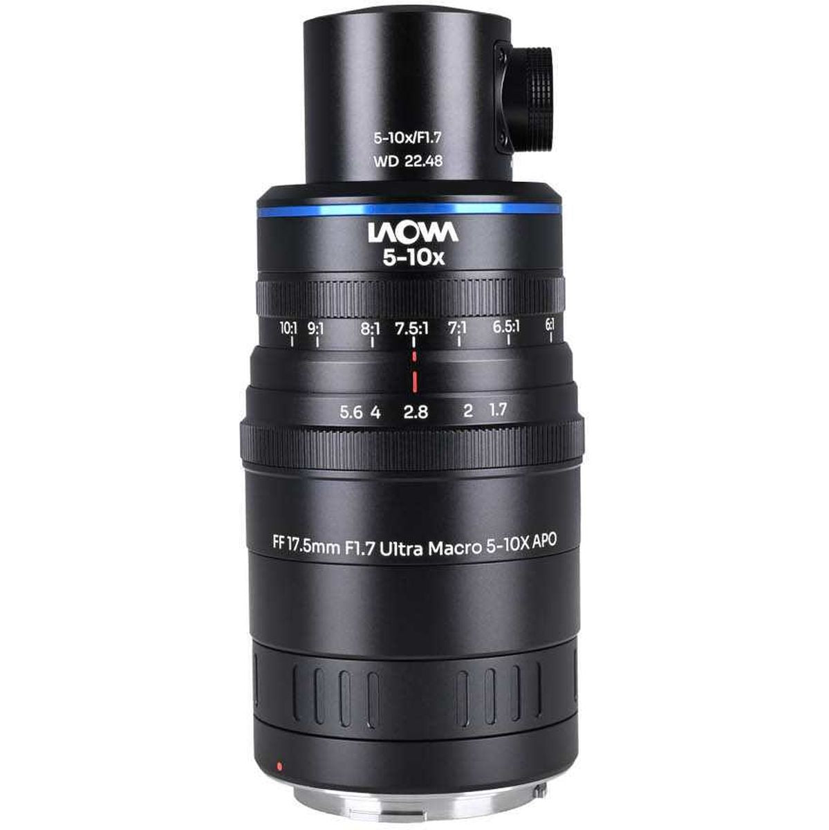 Laowa Aksen 17.5mm f/1.7 5-10X Ultra Macro APO (Coax Illum) - RF