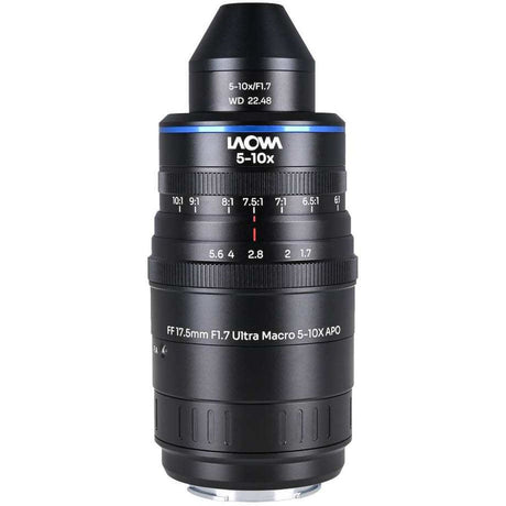 Laowa Aksen 17.5mm f/1.7 5-10X Ultra Macro APO - Sony FE (VEAKSEN17517FE)