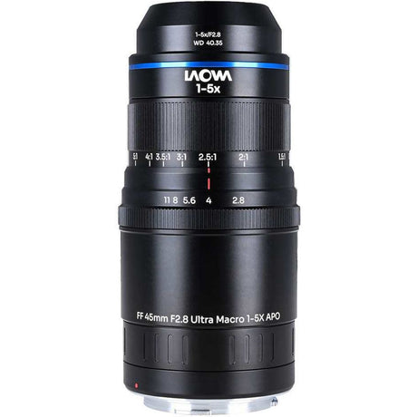 Laowa Aksen 45mm f/2.8 1-5X Ultra Macro APO - Canon RF (VEAKSEN4528RF)