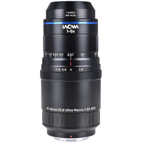 Laowa Aksen 45mm f/2.8 1-5X Ultra Macro APO - Fuji X (VEAKSEN4528FX)