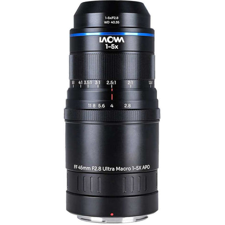 Laowa Aksen 45mm f/2.8 1-5X Ultra Macro APO - Nikon Z (VEAKSEN4528NZ)