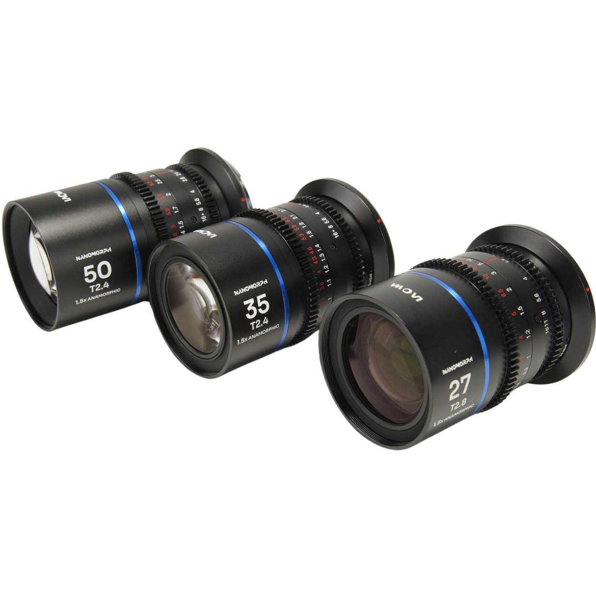 Laowa NANOMORPH S35 Bundle (27.35.50mm) (Blue) (Cine) MFT - image 3 of 5