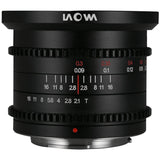 Laowa 6mm T2.1 Zero-D Cine Lens - MFT