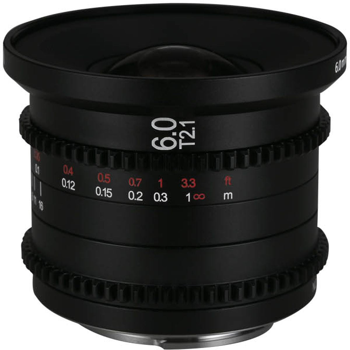 Laowa 6mm T2.1 Zero-D Cine Lens - MFT