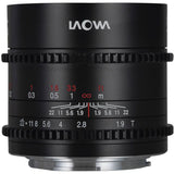 Laowa 17mm T1.9 Cine Lens - MFT