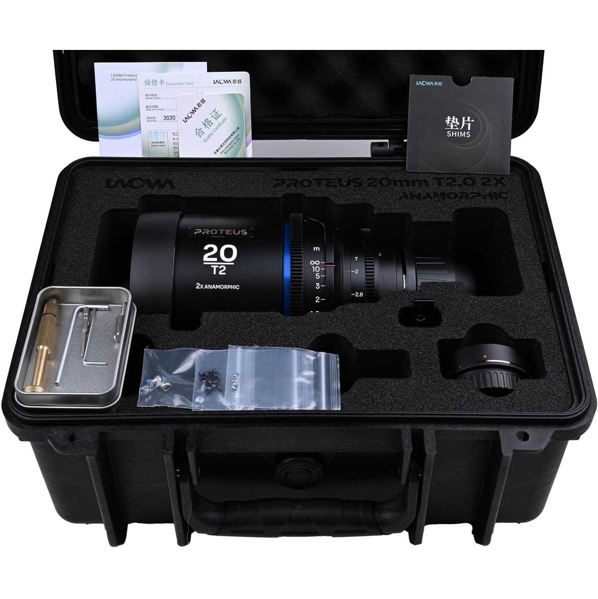 Laowa Proteus 2X Anamorphic 20mm T2 - Blue (Meters) (VE2020PLEFBM) - image 4 of 5