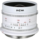 Laowa 9mm T2.9 Zero-D Cine Lens White - Canon RF