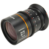 Laowa Nanomorph 27mm T2.8 1.5X S35 (Amber) (Cine) L-Mount