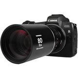 Laowa Nanomorph 80mm T2.4 1.5X S35 (Silver) Canon RF (Lao-80