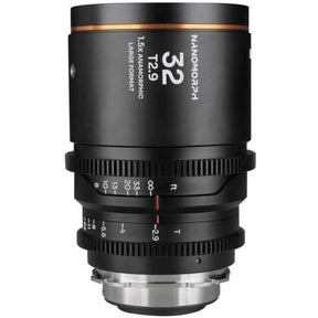Laowa Nanomorph 32mm T2.9 1.5X LF (Amber) PL/EF (Lao-32-LF-PL-A)
