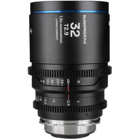 Laowa Nanomorph 32mm T2.9 1.5X LF (Blue) PL/EF (Lao-32-LF-PL-B)
