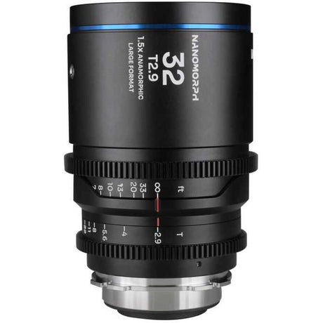 Laowa Nanomorph 32mm T2.9 1.5X LF (Blue) PL/EF (Lao-32-LF-PL-B)