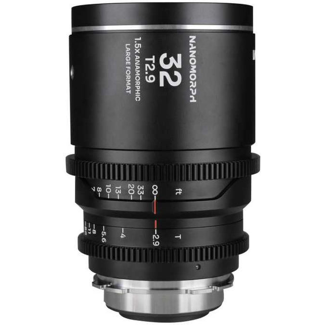 Laowa Nanomorph 32mm T2.9 1.5X LF (Silver) PL/EF (Lao-32-LF-PL-S)
