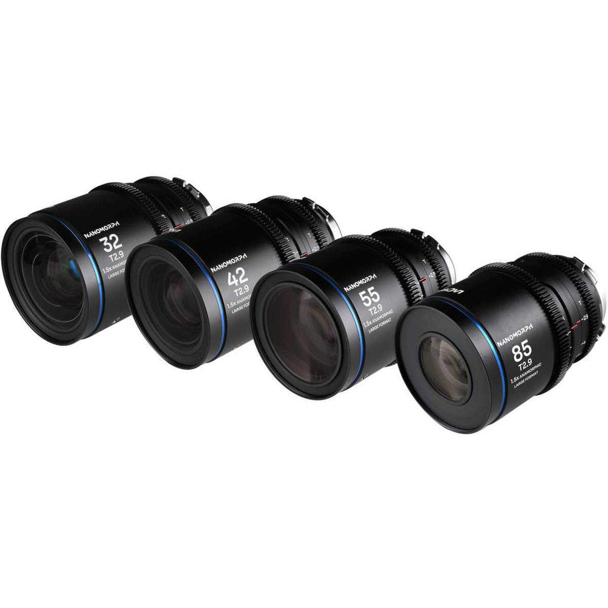 Laowa Nanomorph LF 4-LENS Bundle 32/42/55/85mm (Blue) (Lao-32425585-B-PL-B) - image 2 of 2