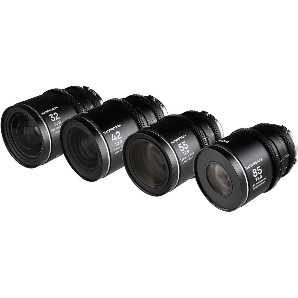 Laowa Nanomorph LF 4-LENS Bundle 32/42/55/85mm (Silver) (Lao-32425585-B-PL-S) - image 2 of 2