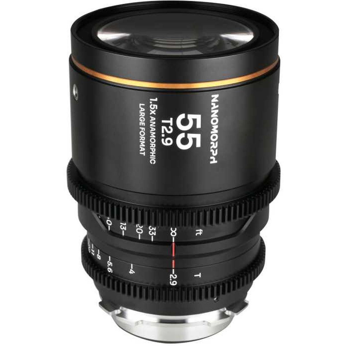 Laowa Nanomorph 55mm T2.9 1.5X LF (Amber) PL/EF (Lao-55-LF-PL-A)
