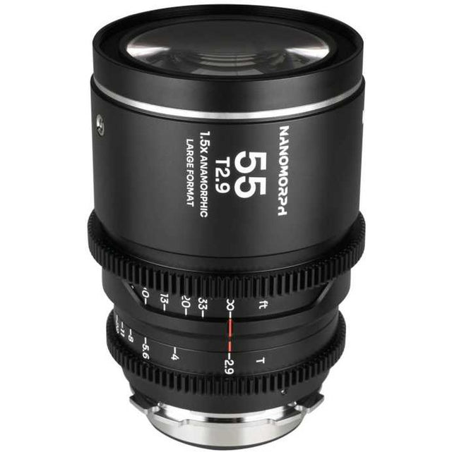 Laowa Nanomorph 55mm T2.9 1.5X LF (Silver) PL/EF (Lao-55-LF-PL-S)