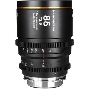 Laowa Nanomorph 85mm T2.9 1.5X LF (Amber) PL/EF (Lao-85-LF-PL-A)
