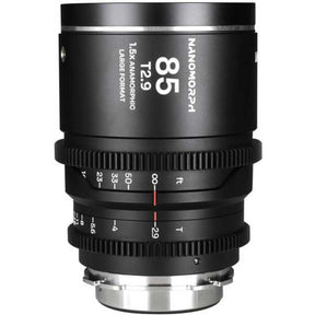 Laowa Nanomorph 85mm T2.9 1.5X LF (Silver) PL/EF (Lao-85-LF-PL-S)