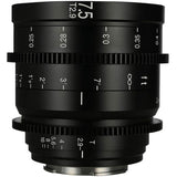 Laowa 7.5mm T2.9 Zero-D S35 Cine Lens - Sony E