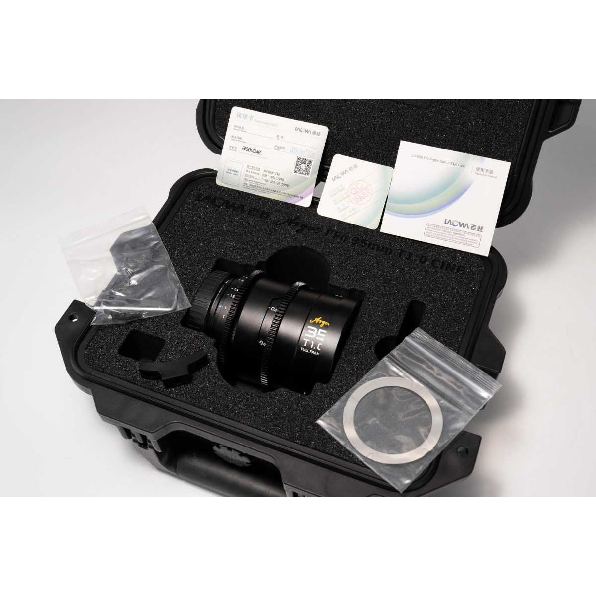 Laowa Argus FF Cine 35mm T1 Canon RF (Lao-35-C-RF)