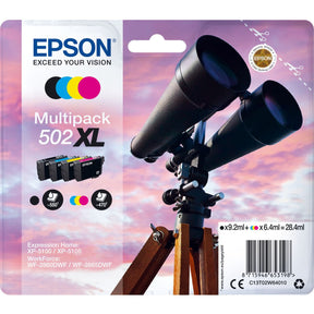 Epson Multipack 4-COLOURS 502XL Sec C13T02W64020