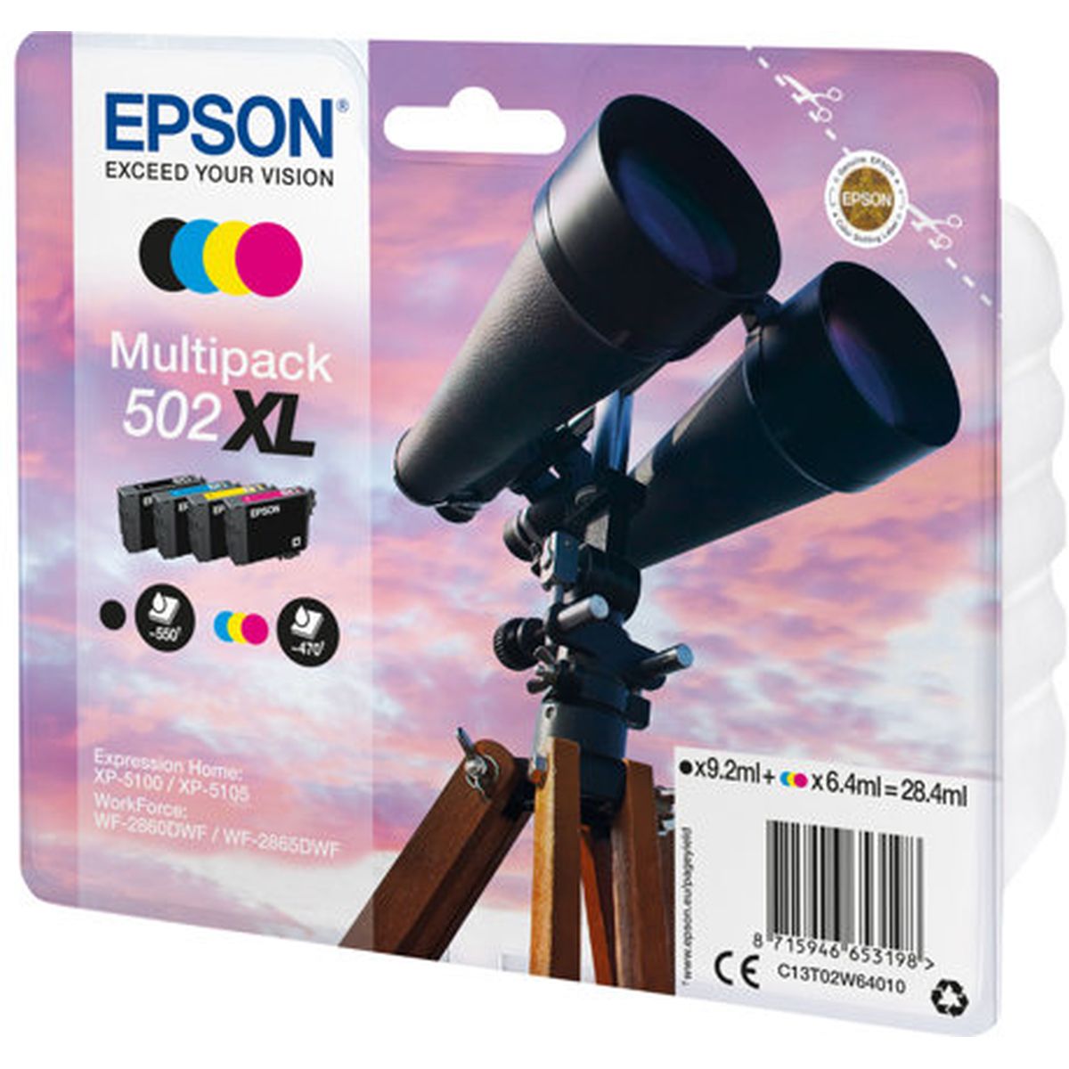 Epson Multipack 4-COLOURS 502XL Sec C13T02W64020 - image 3 of 4