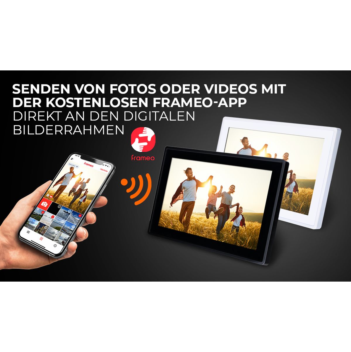 Rollei Smart Frame WiFi 100 Black