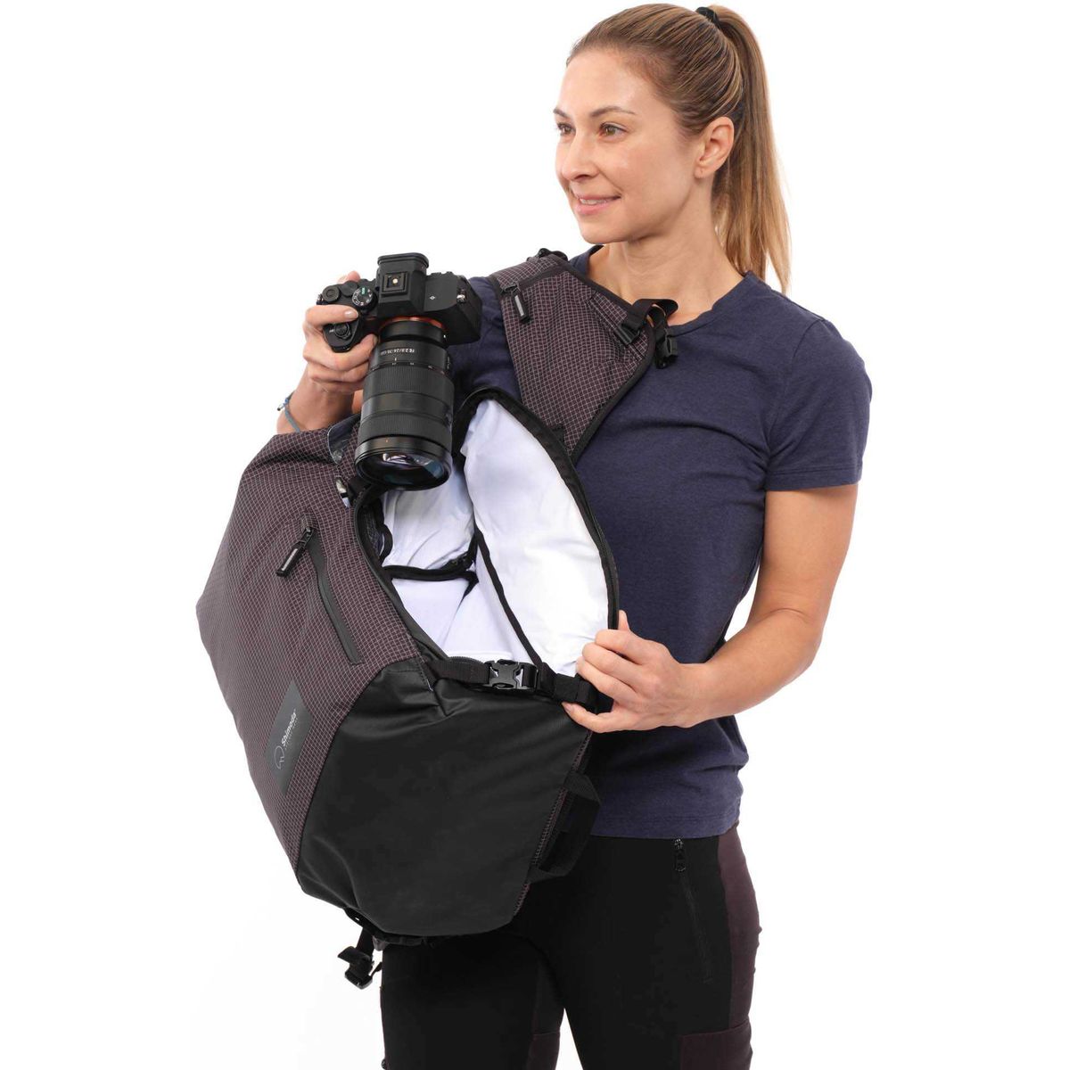 Shimoda Backpack Sidecountry 28 Women's Starter Kit-Black/White-(520-353) - image 3 of 5