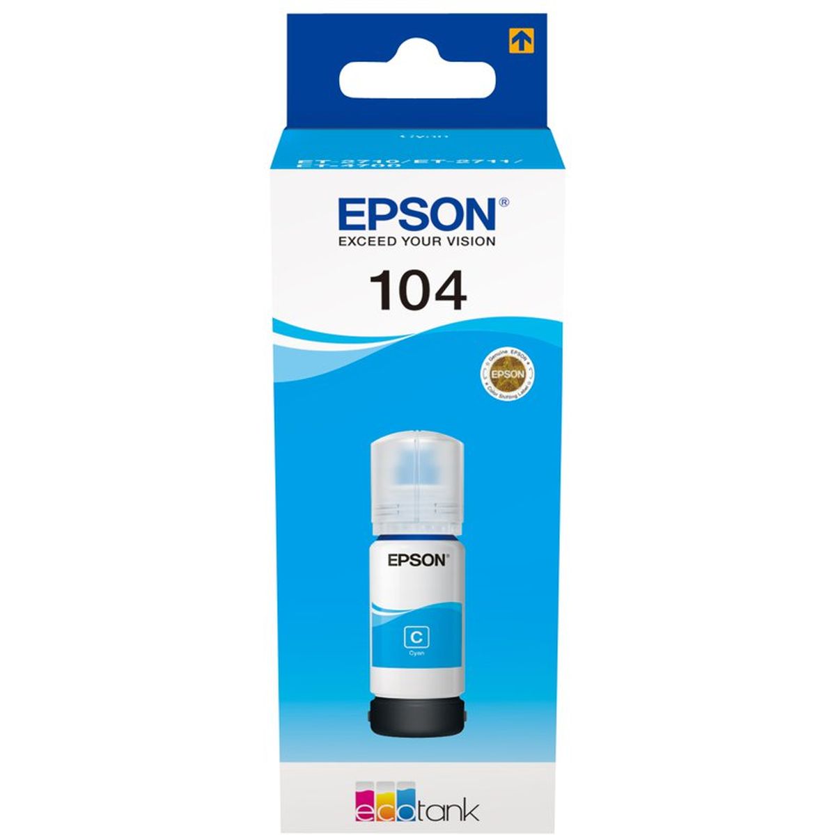 Epson 104 EcoTank Cyan Ink Bottle T00P240 (We)