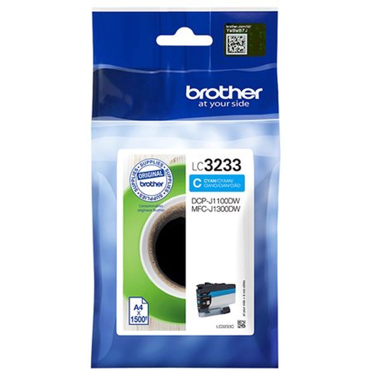 Brother LC-3233C Cyan Ink 1500 Pages - image 3 of 3