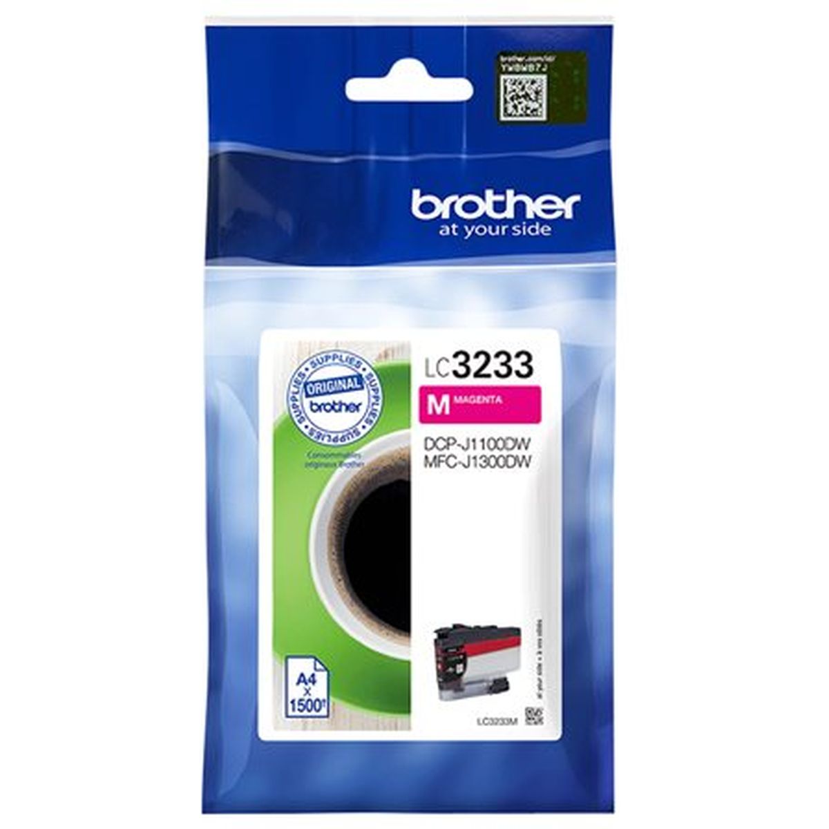 Brother LC-3233M Magenta Ink 1500 Pages - image 2 of 2