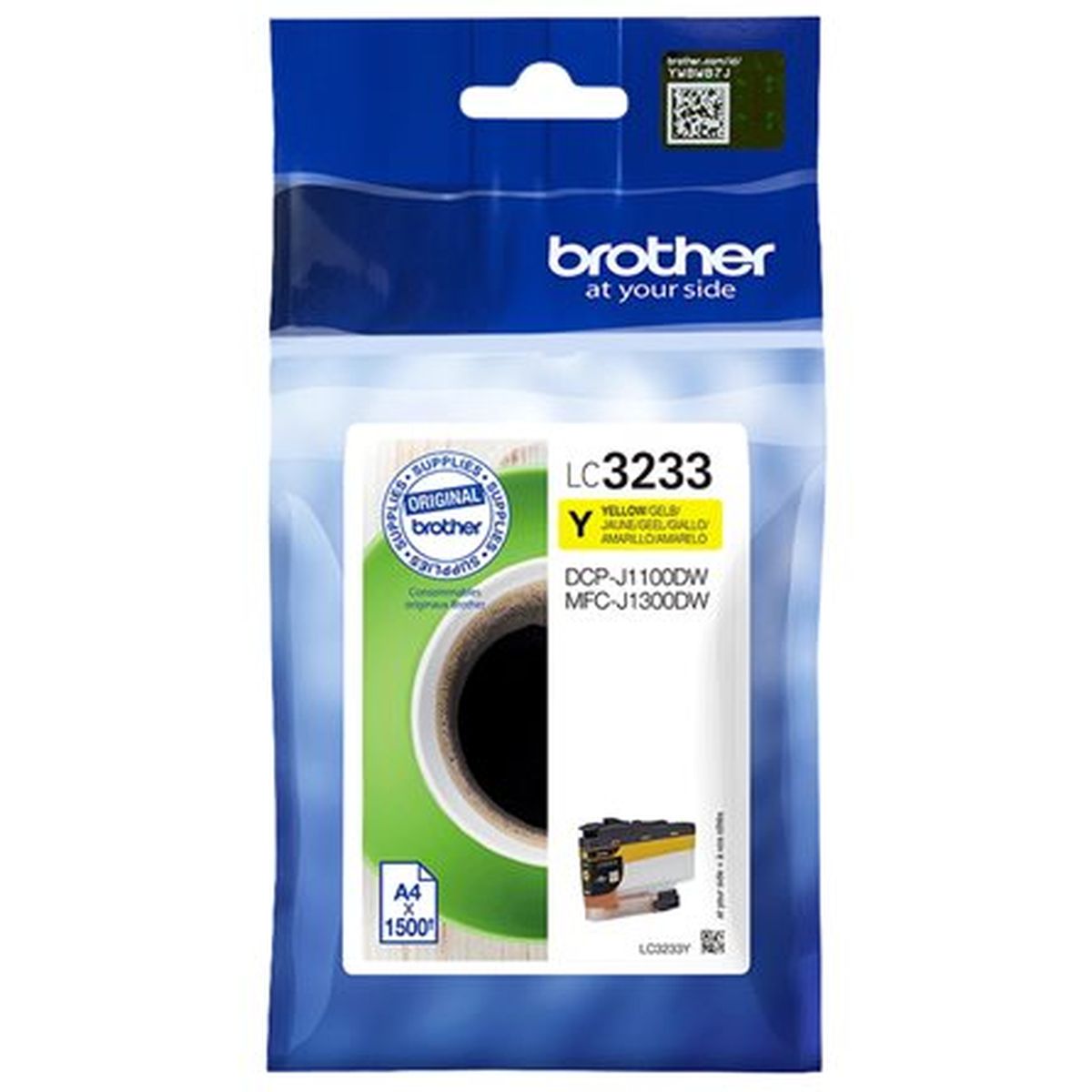 Brother LC-3233Y Yellow Ink 1500 Pages - image 3 of 3