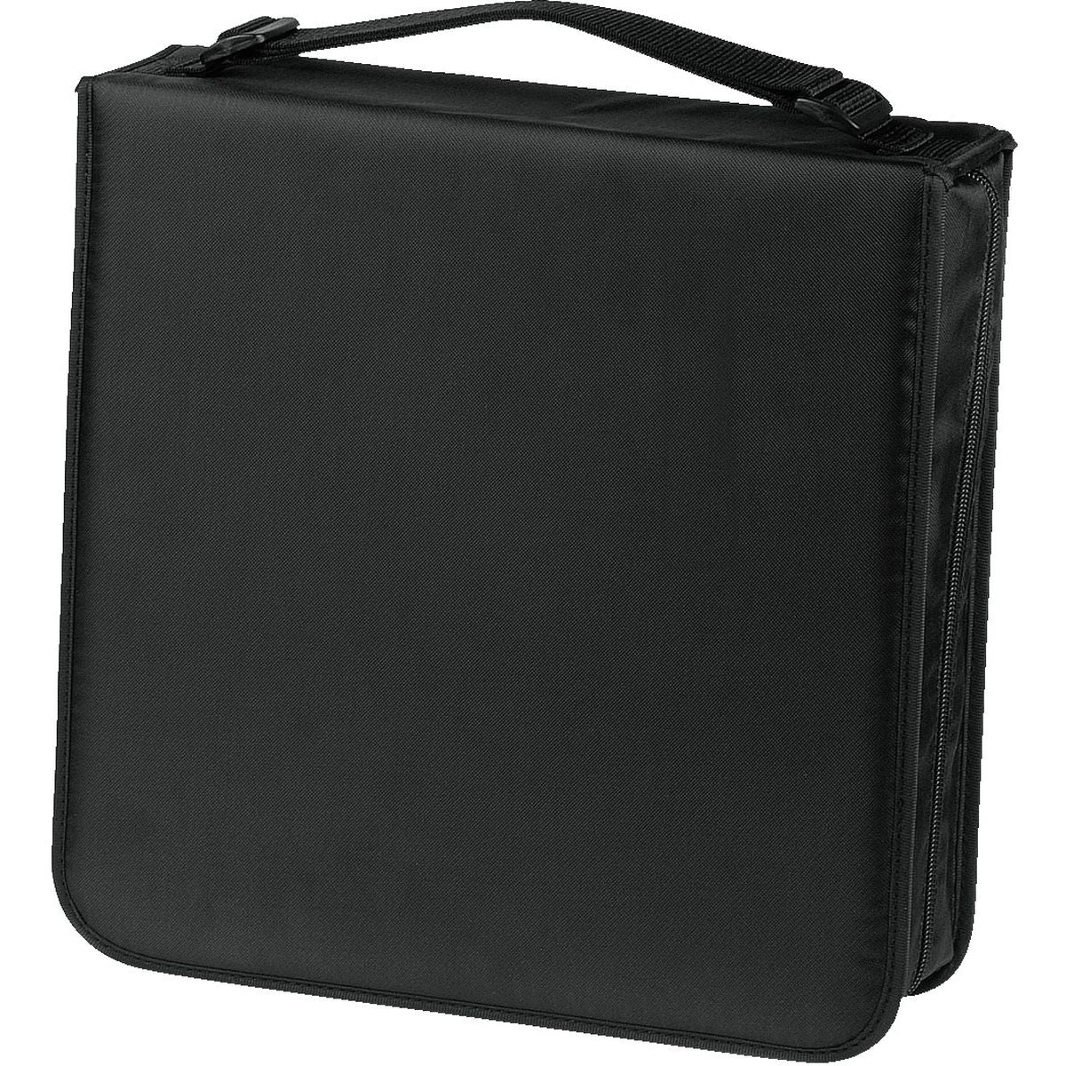 Hama CD/DVD/Blue-Ray Wallet Nylon For 208 Pieces Black