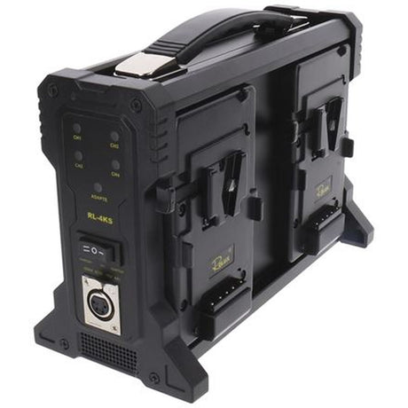 Rolux Acculader RL-4KS For 4 X V-Mount Battery - image 3 of 5