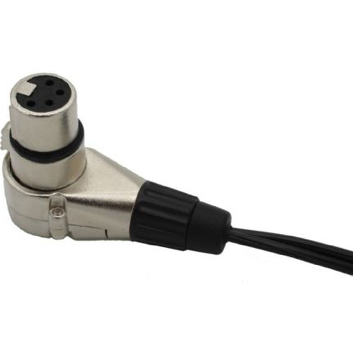 Rolux 4-PINS XLR Female w/ Male D-Tap RL-C5