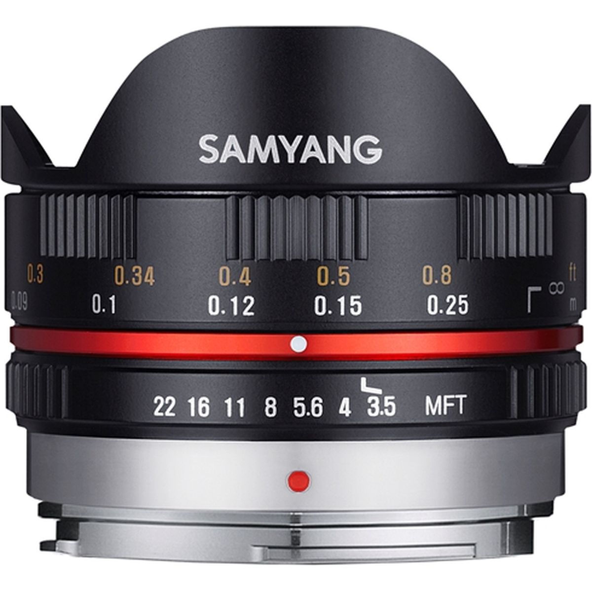 Samyang 7.5mm f/3.5 UMC Micro 4/3 Black