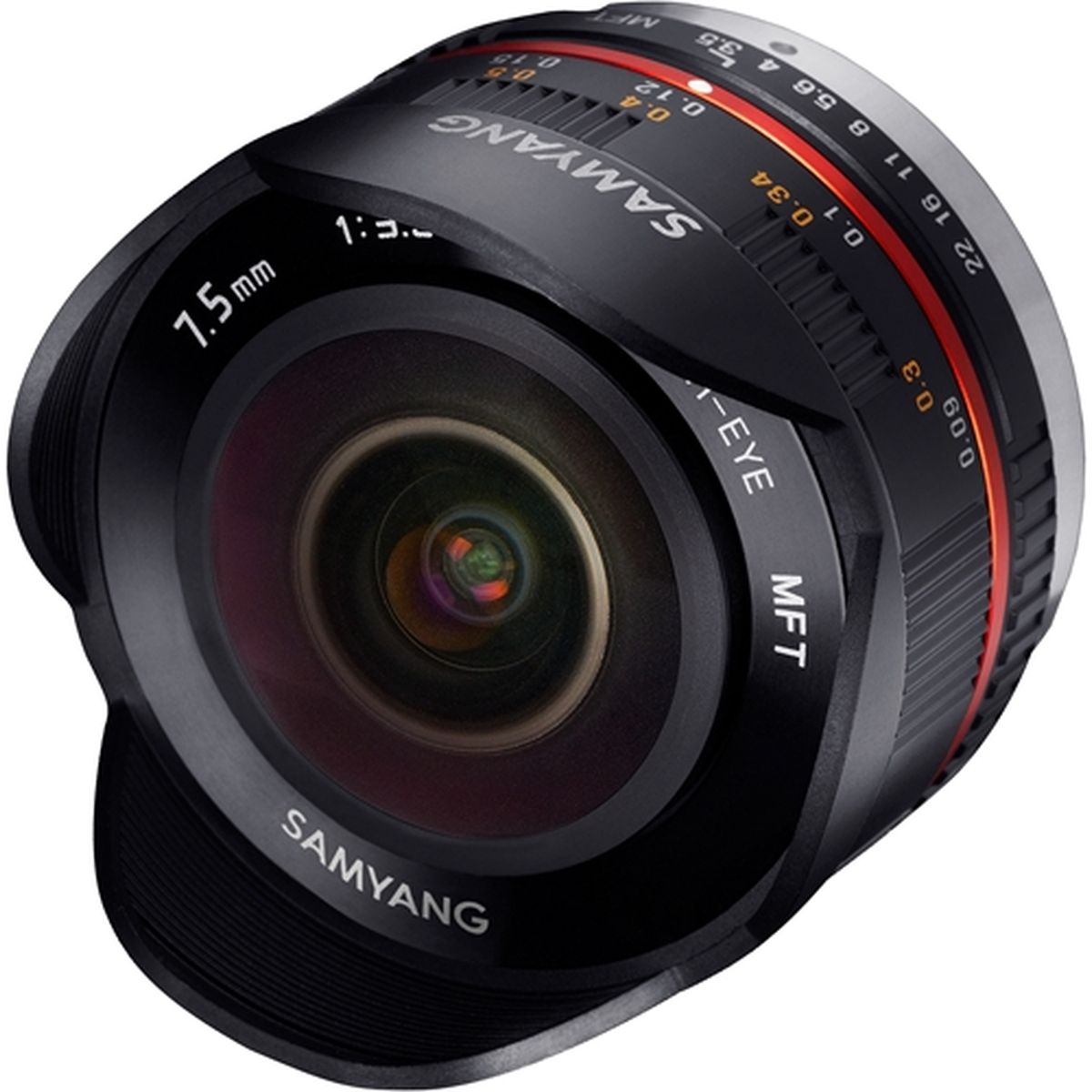 Samyang 7.5mm f/3.5 UMC Micro 4/3 Black