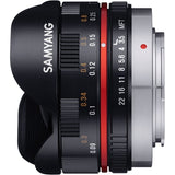 Samyang 7.5mm f/3.5 UMC Micro 4/3 Black